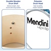 Mendini By Cecilio 16 Inch Drum Set, 3-Piece Junior Drum Set – Metallic Red(Sky Blue)