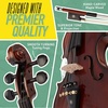 Mendini By Cecilio 1/2 Violin Set For Beginners, Black Solid Wood – Acoustic Violins Set with Hard Case, Tuner, Shoulder Rest, 2 Bows, Rosin, Bridge & Strings (Flamed)(1/2)
