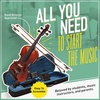 Mendini By Cecilio 1/2 Violin Set For Beginners, Black Solid Wood – Acoustic Violins Set with Hard Case, Tuner, Shoulder Rest, 2 Bows, Rosin, Bridge & Strings (Flamed)(1/2)