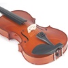 Mendini By Cecilio 3/4 Violin Set For Beginners – Fiddle Solidwood Kit with Hard Case – Acoustic Violin with Bow, Rosin, Tuner, Extra Strings & Bridge, Shoulder Rest and Lesson Book (Satin Antique)(Varnish)