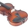 Mendini by Cecilio 3/4 Violin Set For Beginners – Hand Carved Acoustic Violins Kit – Fiddle Solid Wood Kit with Hard Case, Bow, Rosin, Shoulder Rest, Bridge and Extra Strings(Satin Antique)