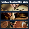 Mendini by Cecilio 3/4 Violin Set For Beginners – Hand Carved Acoustic Violins Kit – Fiddle Solid Wood Kit with Hard Case, Bow, Rosin, Shoulder Rest, Bridge and Extra Strings(Satin Antique)