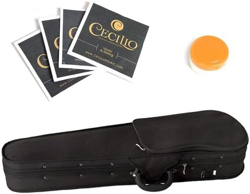 image:imageMendini by Cecilio 12 Inch Solid Wood Acoustic Viola Set Satin AntiqueBlue
