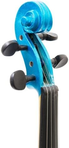 image:imageMendini by Cecilio 12 Inch Solid Wood Acoustic Viola Set Satin AntiqueBlue