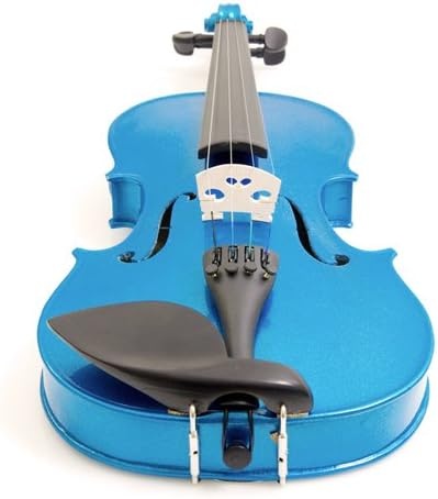 image:imageMendini by Cecilio 12 Inch Solid Wood Acoustic Viola Set Satin AntiqueBlue