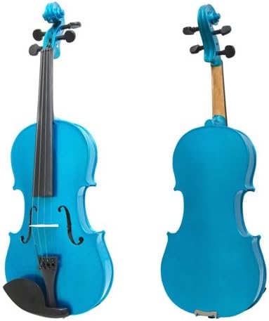 image:imageMendini by Cecilio 12 Inch Solid Wood Acoustic Viola Set Satin AntiqueBlue