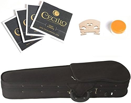 image:imageMendini by Cecilio 12 Inch Solid Wood Acoustic Viola Set Satin AntiqueBlue
