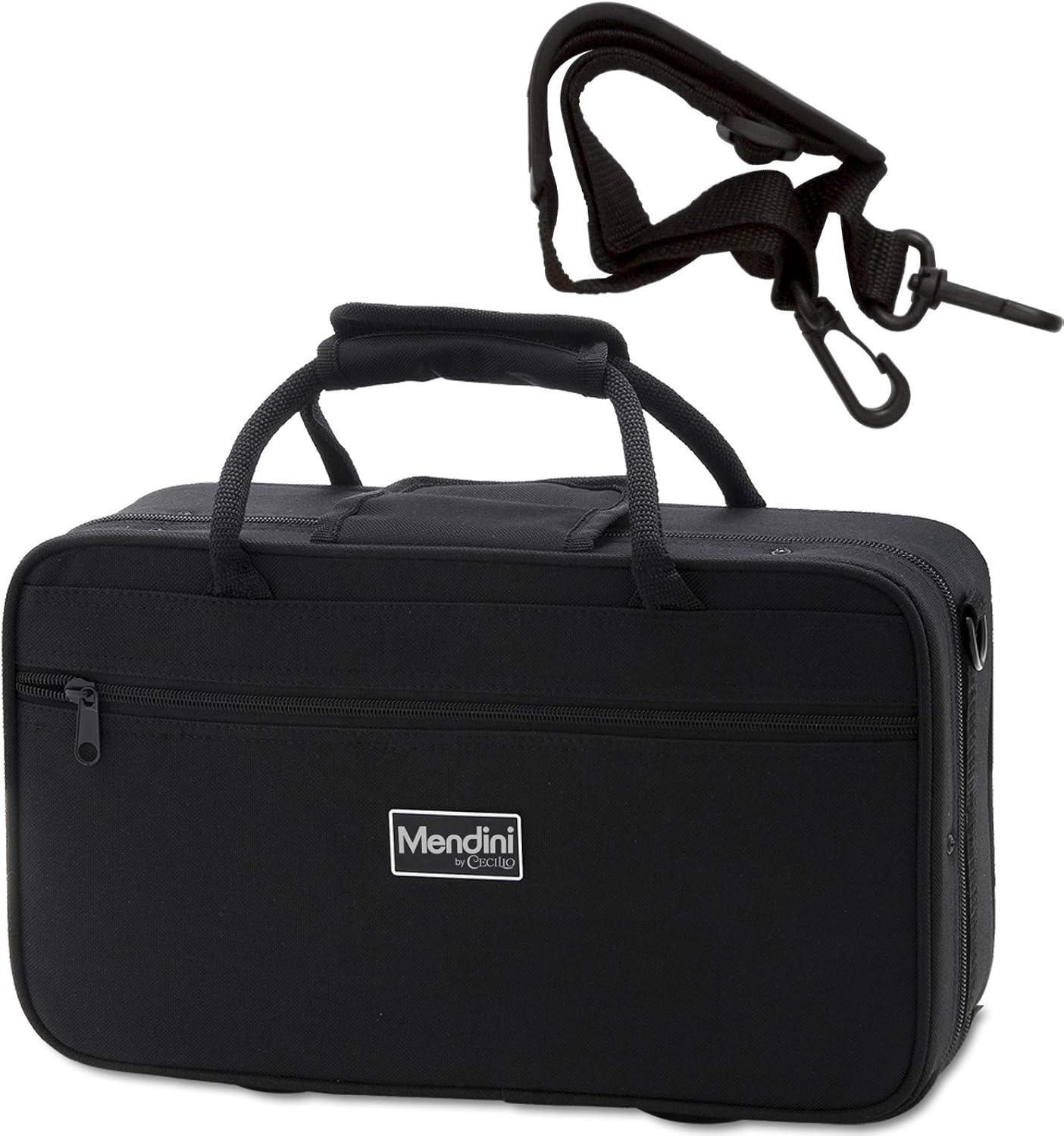 image:imageMendini by Cecilio Ebonite Bb Clarinet Kit with 2 Barrels Blackblack