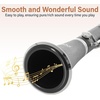 Mendini by Cecilio Ebonite Bb Clarinet Kit with 2 Barrels (Black)(Ebonite)