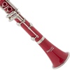 Mendini by Cecilio Ebonite Bb Clarinet Kit with 2 Barrels (Black)(Red)