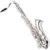 Mendini by Cecilio MTS-PL+92D Purple Lacquer B Flat Tenor Saxophone with Tuner, Case, Mouthpiece, 10 Reeds and More(Silver)