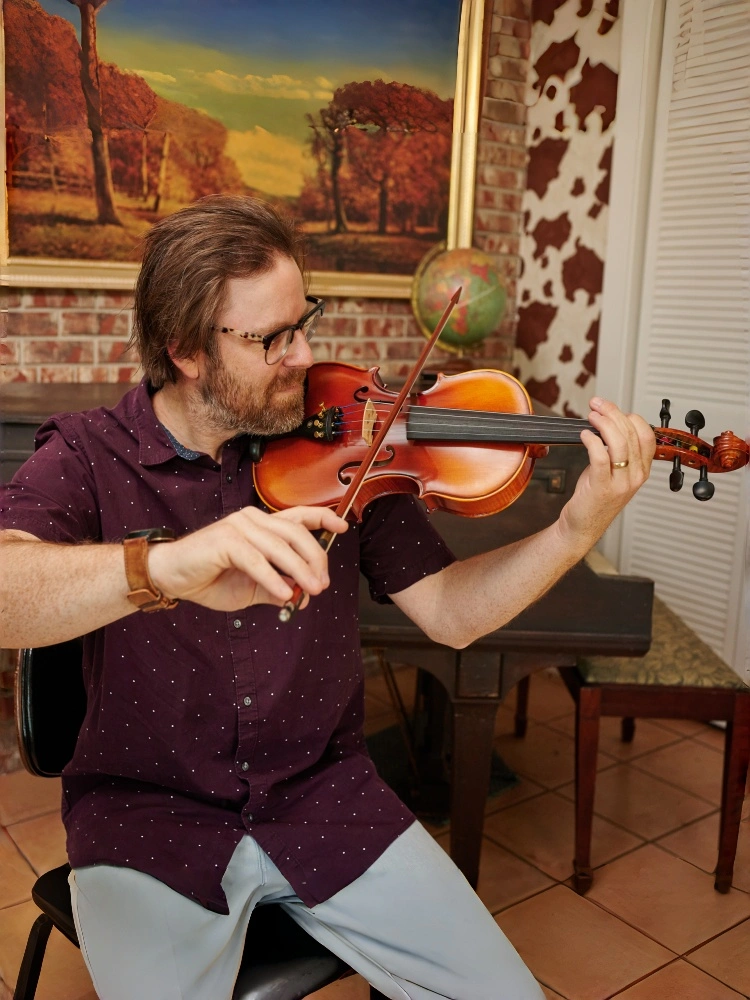 MENDINIBY acoustic violin set and OrchestraInstruments
