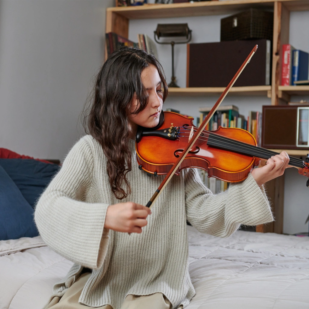 MENDINIBY acoustic violin set and OrchestraInstruments